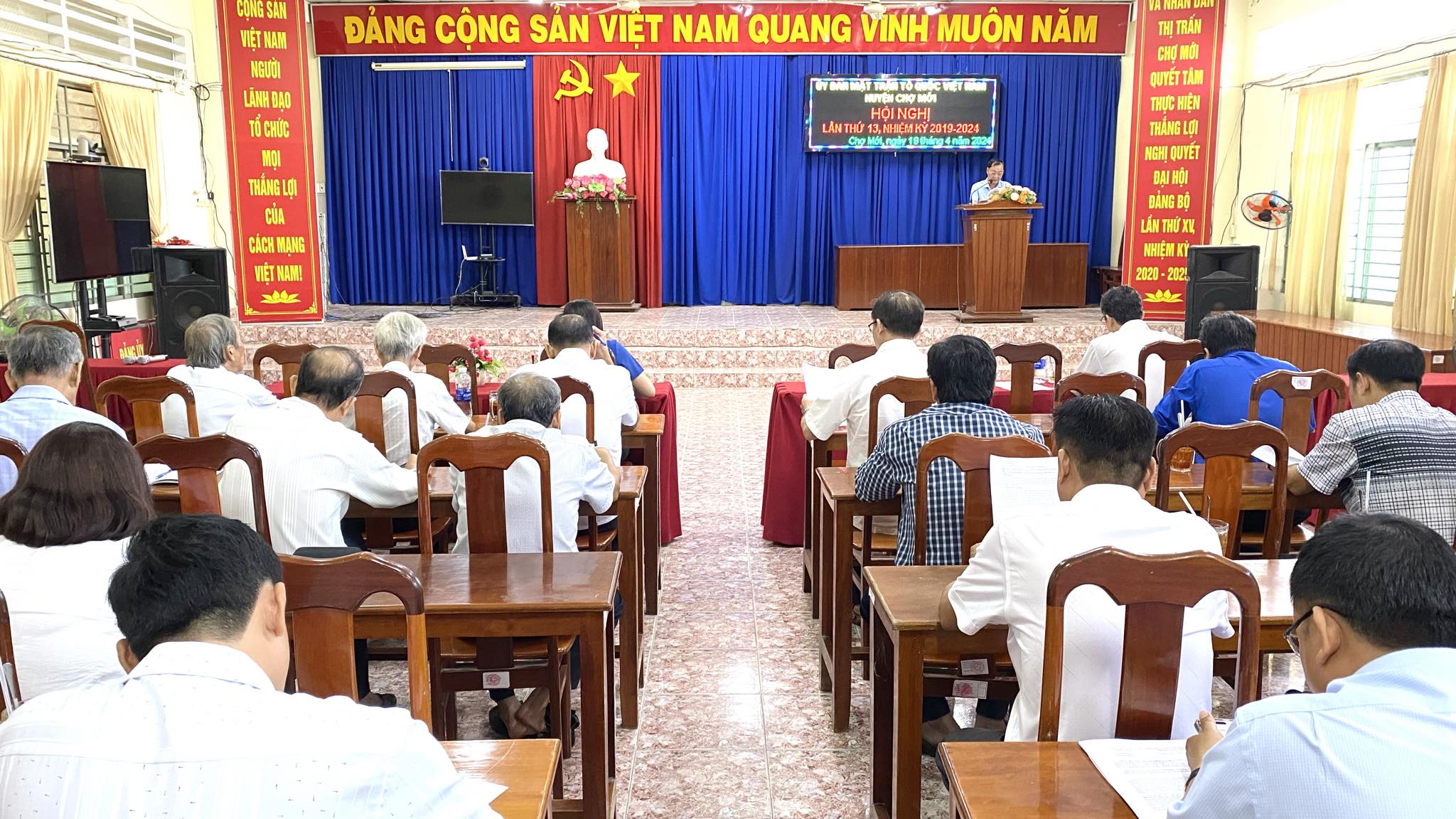 Ủy ban Mặt trận Tổ quốc Việt Nam Chợ Mới tổ chức hội nghị lần thứ 13, nhiệm kỳ 2019-2024